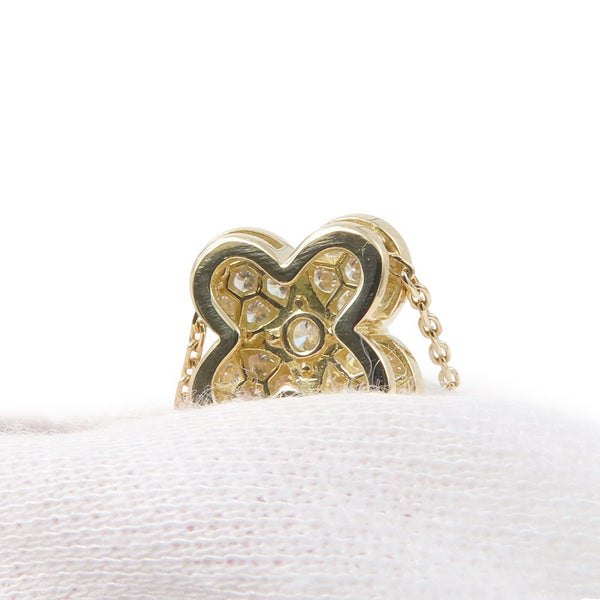 ヴァンクリ ネックレス トレフル ネックレス ラージモデル ペンダント ダイヤモンド 計1.03ct K18YG
