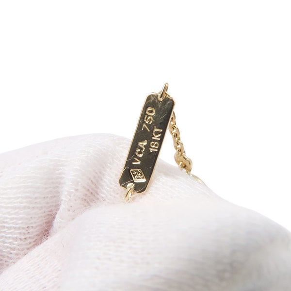 ヴァンクリ ネックレス トレフル ネックレス ラージモデル ペンダント ダイヤモンド 計1.03ct K18YG