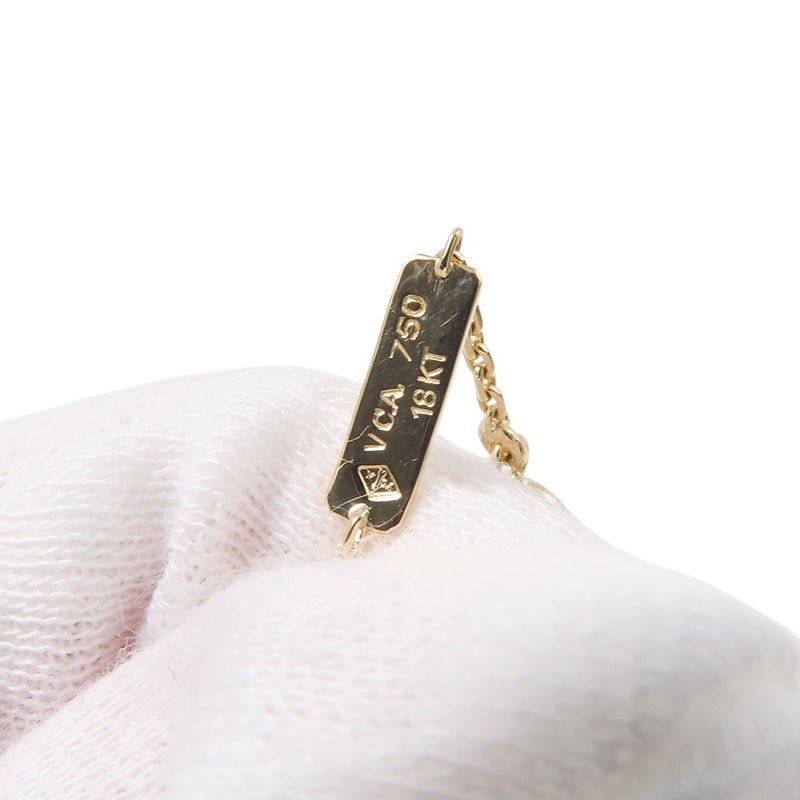 ヴァンクリ ネックレス トレフル ネックレス ラージモデル ペンダント ダイヤモンド 計1.03ct K18YG