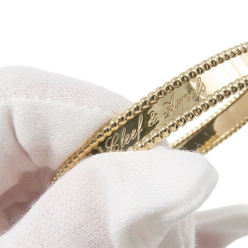 ヴァンクリーフ&アーペル ブレスレット ペルレ シニアチュール K18YG サイズS スモールモデル VCARP3K300 バングル