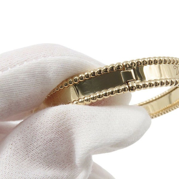 ヴァンクリーフ&アーペル ブレスレット ペルレ シニアチュール K18YG サイズS スモールモデル VCARP3K300 バングル