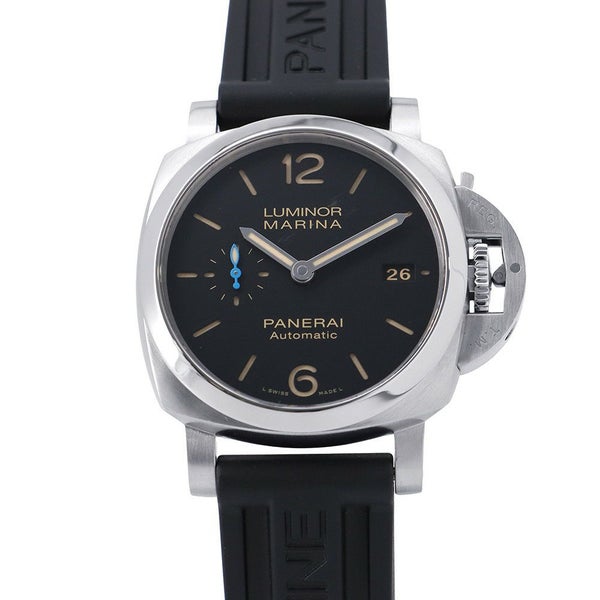 パネライ ルミノール マリーナ 1950 3デイズ オートマティック アッチャイオ PAM01392 PANERAI 腕時計 黒文字盤