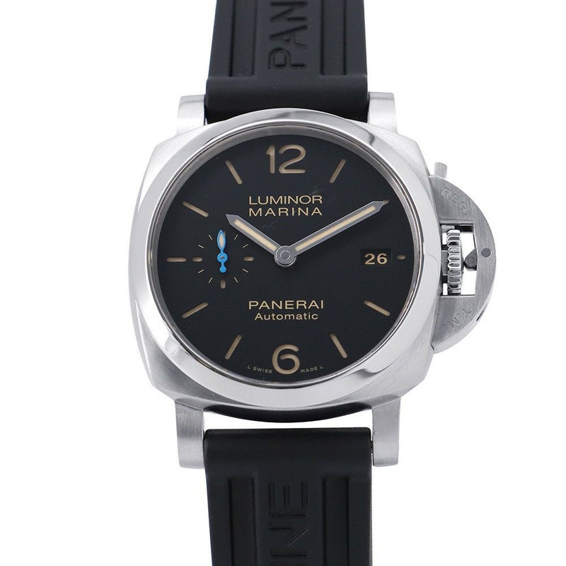 パネライ ルミノール マリーナ 1950 3デイズ オートマティック アッチャイオ PAM01392 PANERAI 腕時計 黒文字盤