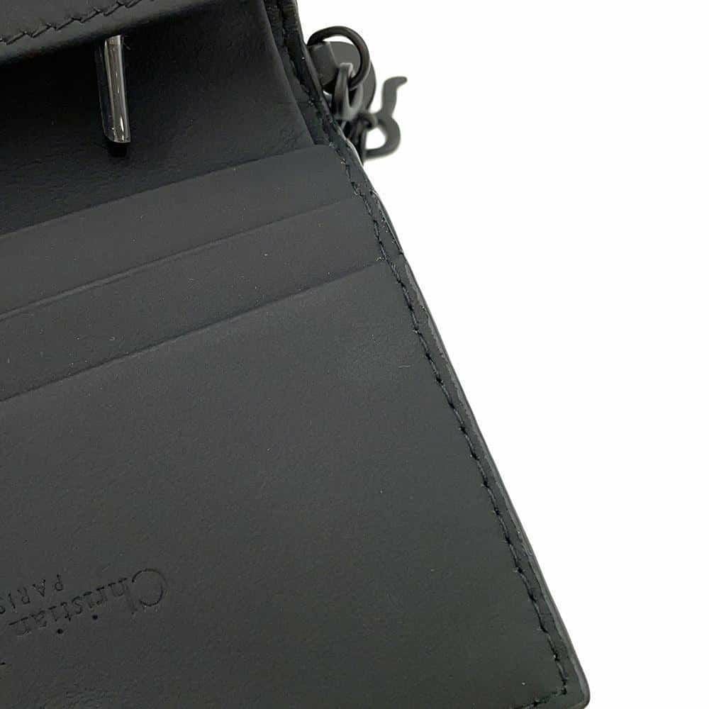 クリスチャン・ディオール 二つ折り財布 レディディオール カナージュ