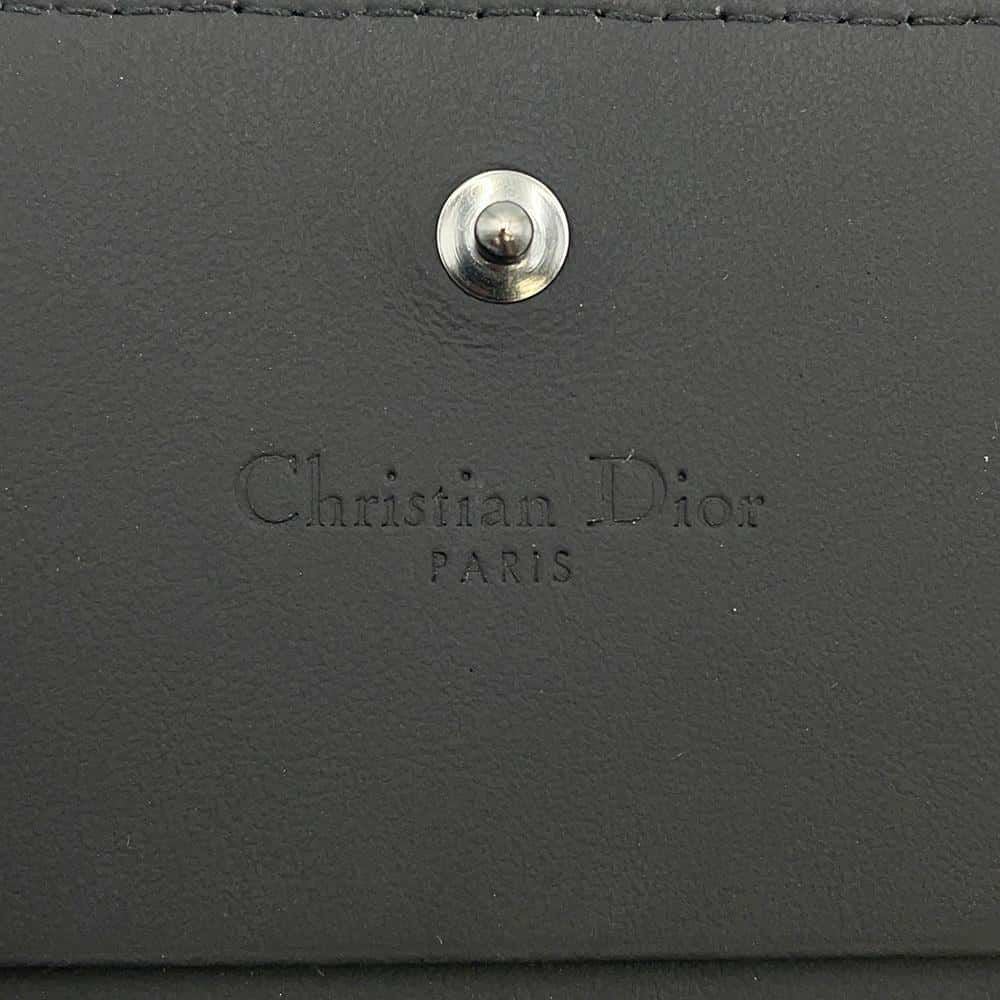 クリスチャン・ディオール 二つ折り財布 レディディオール カナージュ