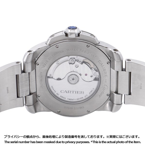 カルティエ カリブル ドゥ カルティエ デイト W7100016 Cartier 腕時計 ウォッチ 黒文字盤