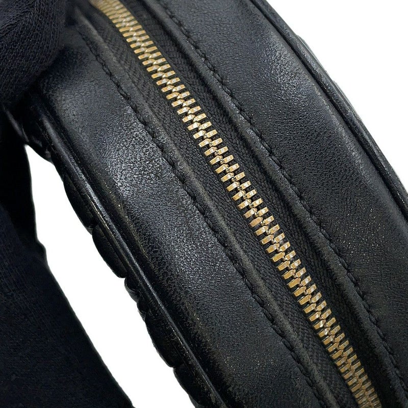 ミュウミュウ ショルダーバッグ マテラッセ ラウンドポーチ ナッパレザー 5BH191 Miu Miu 黒