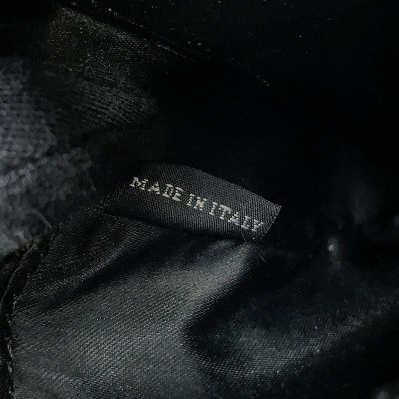 ミュウミュウ ショルダーバッグ マテラッセ ラウンドポーチ ナッパレザー 5BH191 Miu Miu 黒