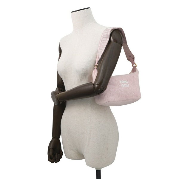 ミュウミュウ ハンドバッグ テリークロス ミニバッグ パイル 5NE841 MIUMIU