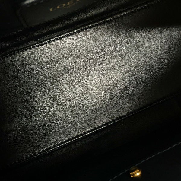 ロエベ ハンドバッグ アマソナ28 クロコダイル 352.25A03M LOEWE 2way 黒