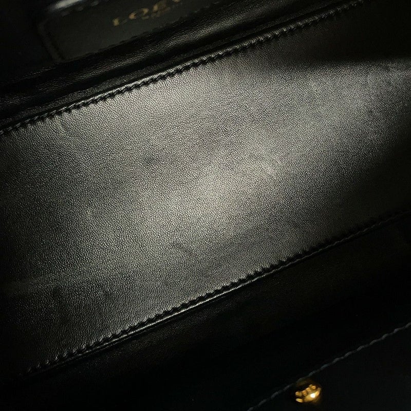 ロエベ ハンドバッグ アマソナ28 クロコダイル 352.25A03M LOEWE 2way 黒