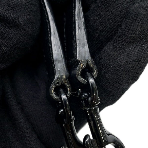 サンローランパリ ハンドバッグ サックドジュール ナノ スタッズ レザー SAINT LAURENT PARIS 2wayショルダー 黒