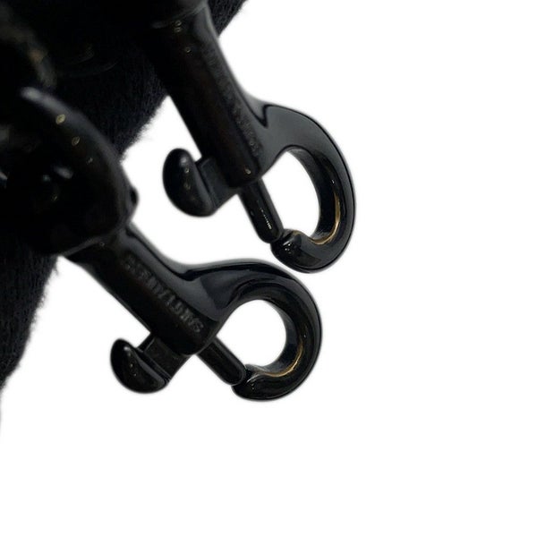 サンローランパリ ハンドバッグ サックドジュール ナノ スタッズ レザー SAINT LAURENT PARIS 2wayショルダー 黒