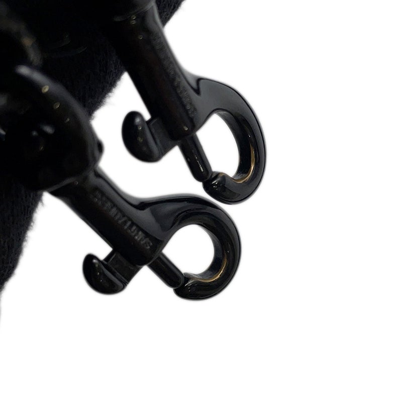 サンローランパリ ハンドバッグ サックドジュール ナノ スタッズ レザー SAINT LAURENT PARIS 2wayショルダー 黒