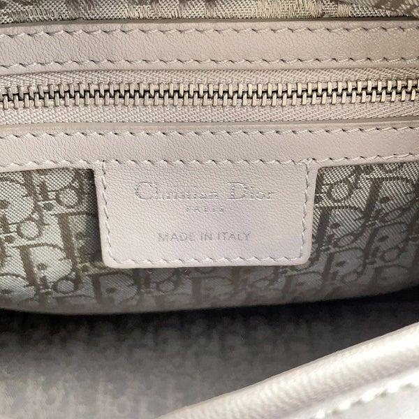 クリスチャン・ディオール ハンドバッグ レディディオール カナージュ ミディアム ラムスキン 2wayショルダー