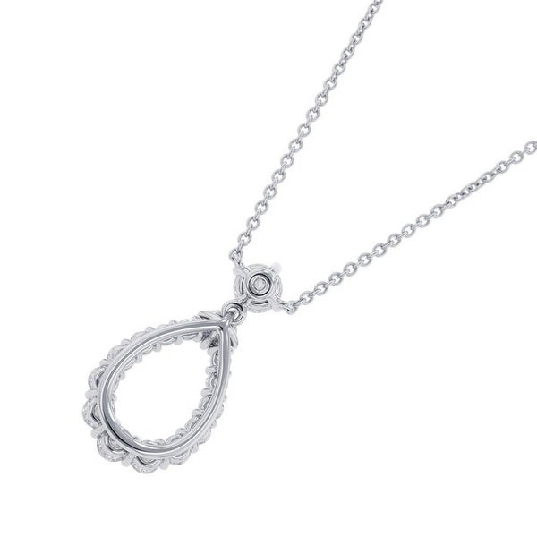 ハリーウィンストン ネックレス ループ・ペンダント エクストララージ ダイヤモンド 15P 計約0.96ct Pt950 PEDPPLXLLP