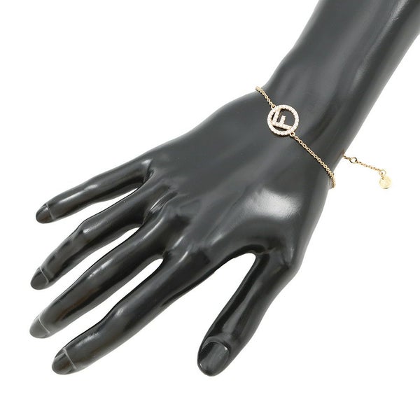 フェンディ ブレスレット エフ イズ ブレスレット メタル ジルコニアストーン 8AG761 FENDI アクセサリー