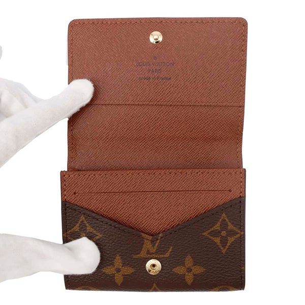ルイヴィトン カードケース モノグラム アンヴェロップ・カルト・ドゥ・ヴィジット M63801 LOUIS VUITTON ヴィトン 名刺入れ