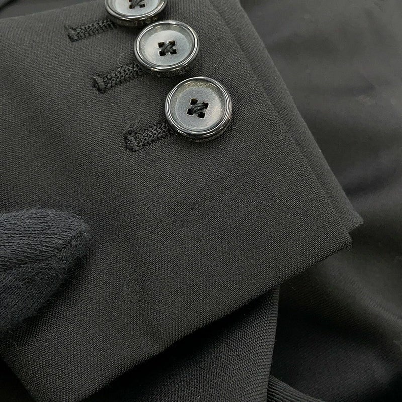 ルイヴィトン スーツ モノグラム セットアップ メンズサイズ46 LOUIS VUITTON アウター パンツ 黒