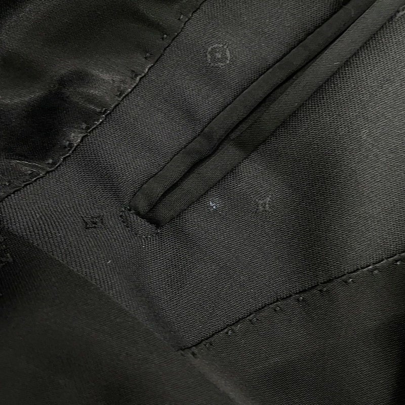 ルイヴィトン スーツ モノグラム セットアップ メンズサイズ46 LOUIS VUITTON アウター パンツ 黒