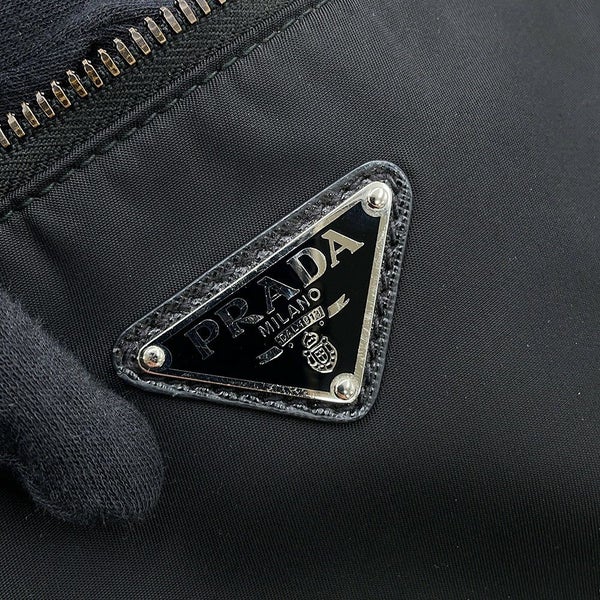プラダ ショルダーバッグ Re-Nylon ナイロン 2VH113 PRADA 斜め掛け 黒