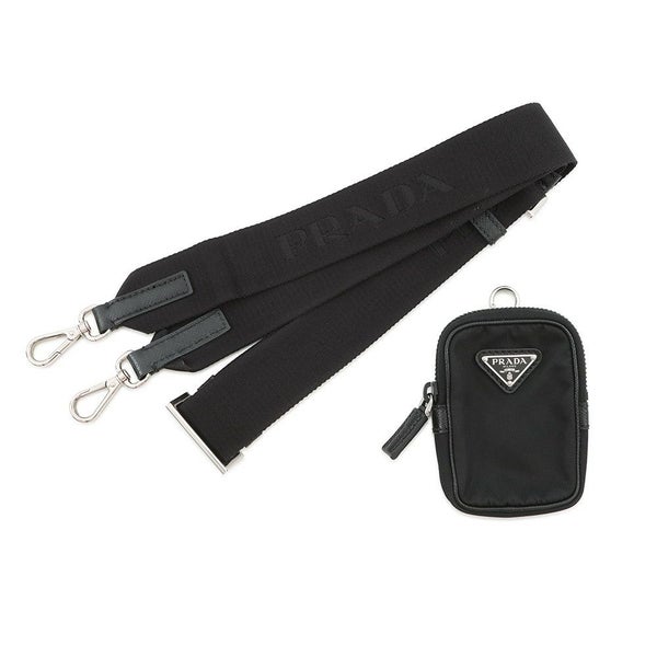 プラダ ショルダーバッグ Re-Nylon ナイロン 2VH113 PRADA 斜め掛け 黒
