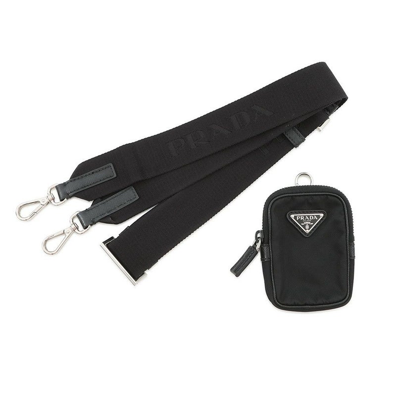 プラダ ショルダーバッグ Re-Nylon ナイロン 2VH113 PRADA 斜め掛け 黒