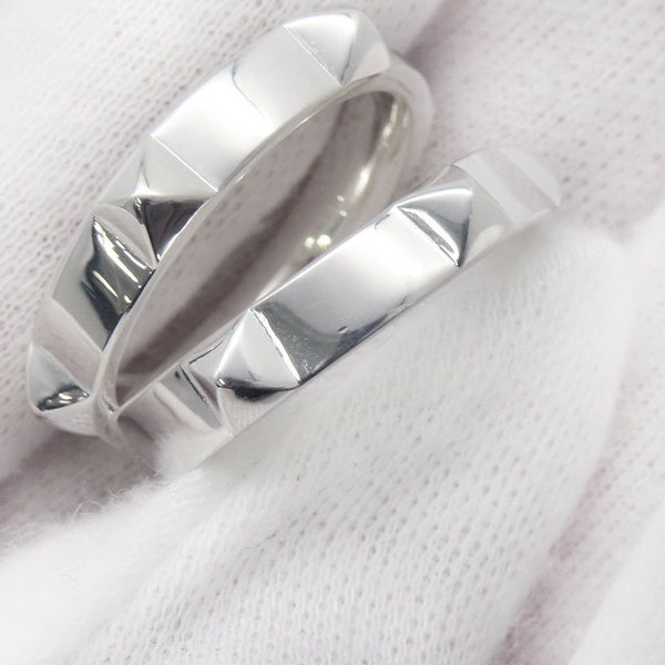 エルメス リング エルメス・クルー・ドゥ・H ダブルラウンドリング SV925シルバー サイズ53 HERMES ジュエリー