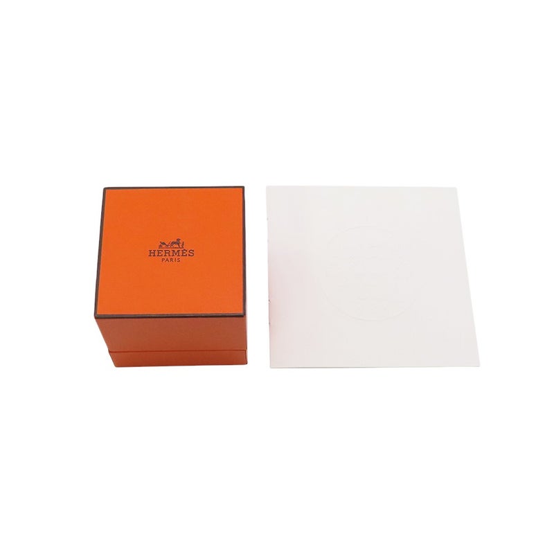 エルメス リング エルメス・クルー・ドゥ・H ダブルラウンドリング SV925シルバー サイズ53 HERMES ジュエリー