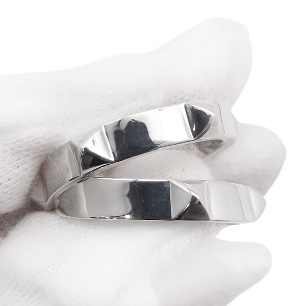 エルメス リング エルメス・クルー・ドゥ・H 5クルー SV925シルバー サイズ55 HERMES ジュエリー