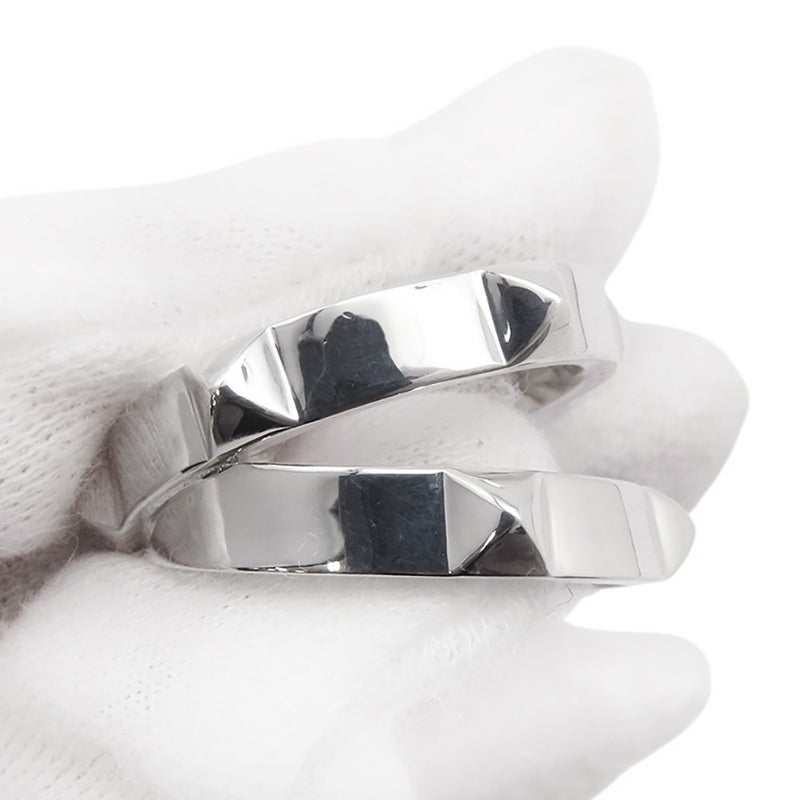 エルメス リング エルメス・クルー・ドゥ・H 5クルー SV925シルバー サイズ55 HERMES ジュエリー