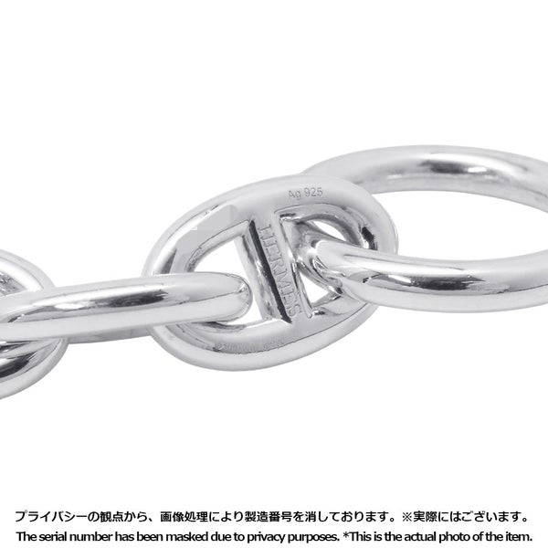 エルメス ブレスレット シェーヌダンクルTPM 15コマ SV925シルバー HERMES ジュエリー