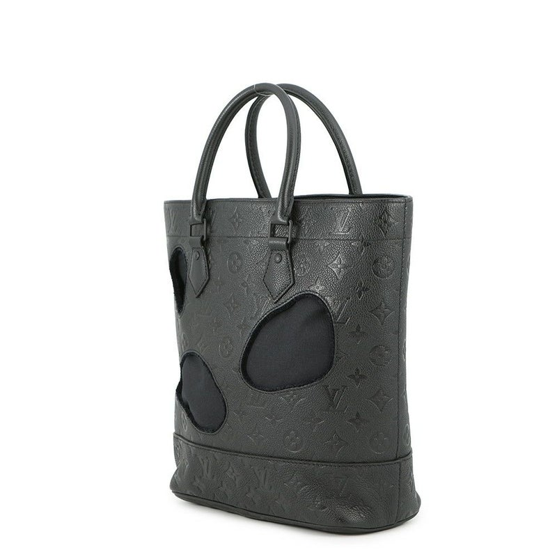ルイヴィトン トートバッグ モノグラム・アンプラント ウィズ ホールズ PM M45887 コムデギャルソン 川久保玲 コラボ 黒 ブラック