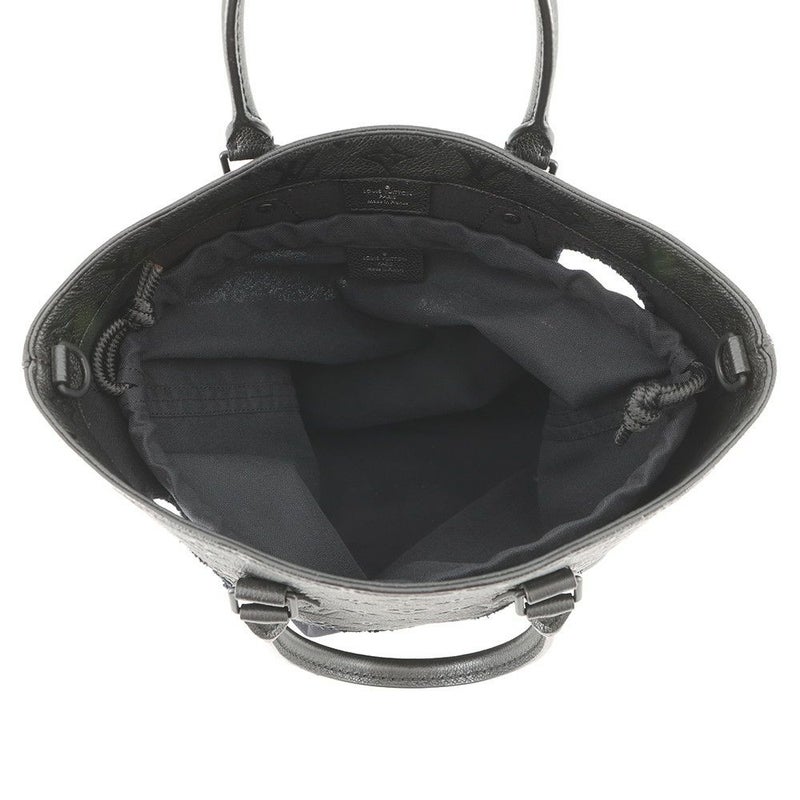 ルイヴィトン トートバッグ モノグラム・アンプラント ウィズ ホールズ PM M45887 コムデギャルソン 川久保玲 コラボ 黒 ブラック