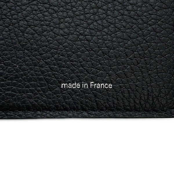 ルイヴィトン 二つ折り財布 モノグラム・アンプラント LV × YK ポルトフォイユ・クレア M81907 日本限定 草間彌生 黒 ブラック