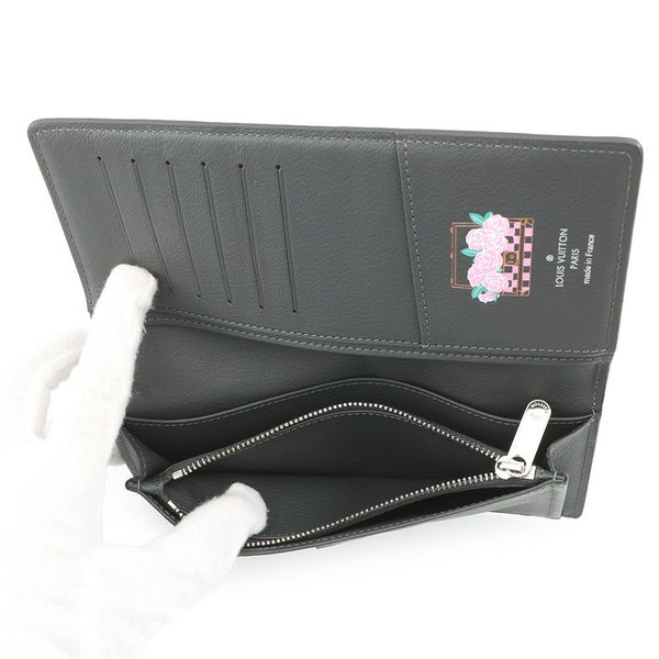 ルイヴィトン 長財布 オーストリッチ ポルトフォイユ・ブラザ LOUIS VUITTON メンズ