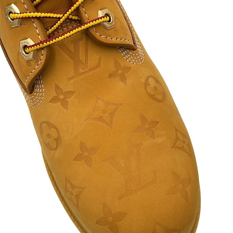 ルイヴィトン ブーツ LV × Timberland 6-IN アンクルブーツ モノグラム メンズサイズ12 LOUIS VUITTON
