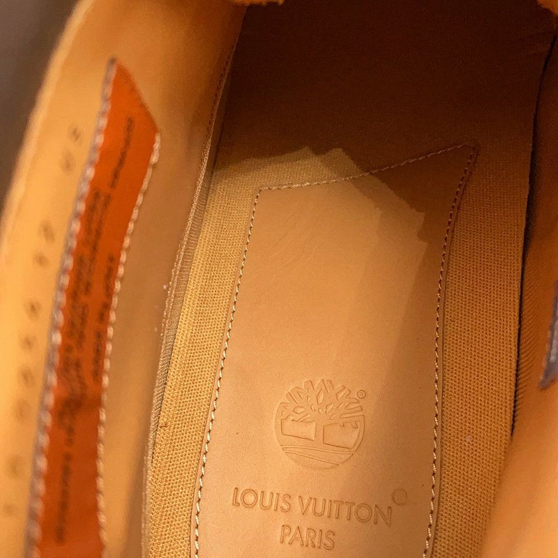 ルイヴィトン ブーツ LV × Timberland 6-IN アンクルブーツ モノグラム メンズサイズ12 LOUIS VUITTON