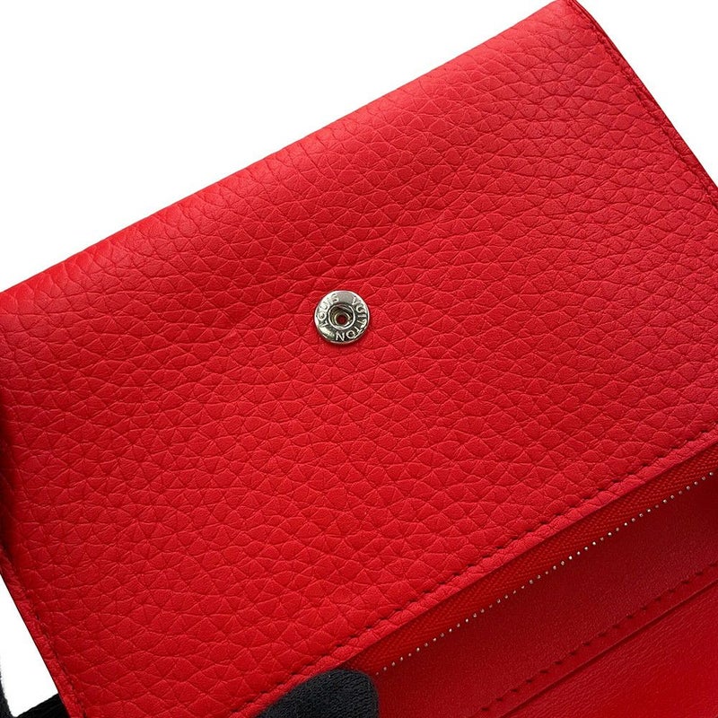 ルイヴィトン 三つ折り財布 LV×YK ポルトフォイユ カプシーヌ コンパクトマキシ トリヨンレザー M82113 草間弥生 コラボ