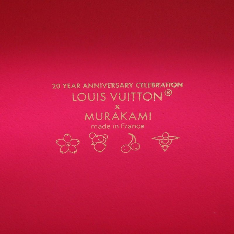 ルイヴィトン ハンドバッグ モノグラム・マルチカラー LV×TM プティット・ヴァリーズ M13125 2way ホワイト 白  村上隆 コラボ