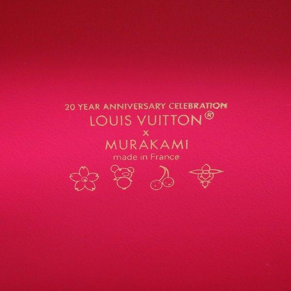 ルイヴィトン ハンドバッグ モノグラム・マルチカラー LV×TM プティット・ヴァリーズ M13125 2way ホワイト 白  村上隆 コラボ