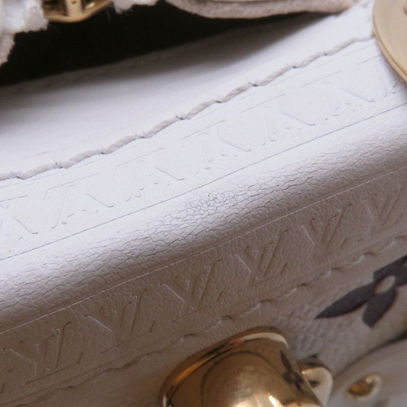 ルイヴィトン ショルダーバッグ モノグラム・マルチカラー LV×TM サイドトランクMM M4635 2way ホワイト 白  村上隆 コラボ