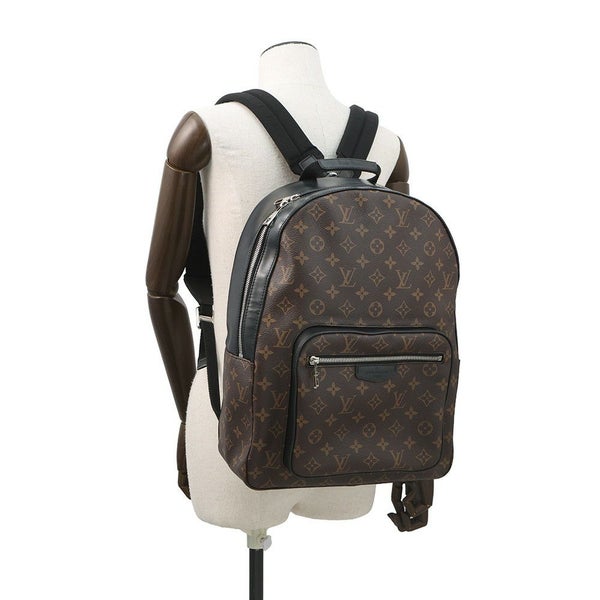 ルイヴィトン リュック モノグラム・マカサー ジョッシュ NV M45349 LOUIS VUITTON ヴィトン バッグパック 黒 ブラック
