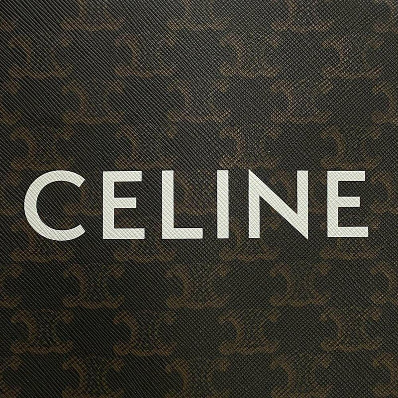 セリーヌ ハンドバッグ バーティカルカバ ミニ ロゴ 194372 CELINE バッグ 2wayショルダーバッグ 黒