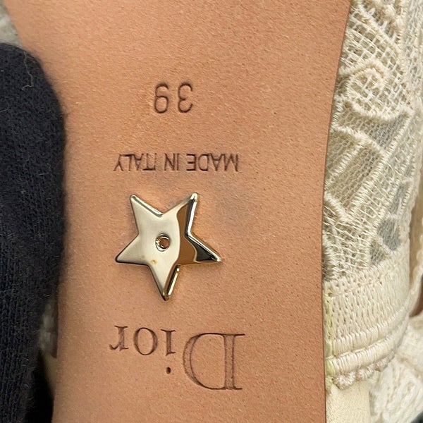 クリスチャン・ディオール パンプス J'ADIOR スリングバック シースルー レディースサイズ39 Christian Dior