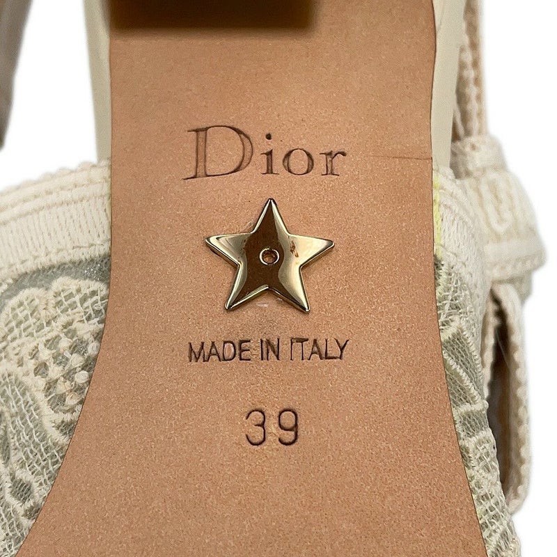 クリスチャン・ディオール パンプス J'ADIOR スリングバック シースルー レディースサイズ39 Christian Dior