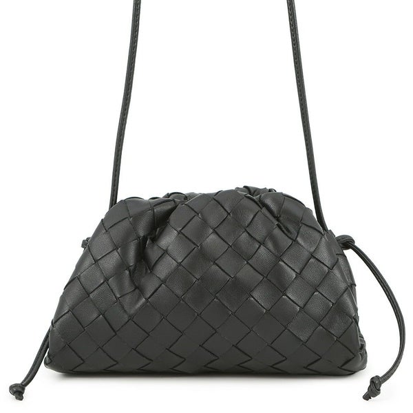ボッテガヴェネタ ショルダーバッグ ミニ ザ・ポーチ 585852 BOTTEGA VENETA 黒