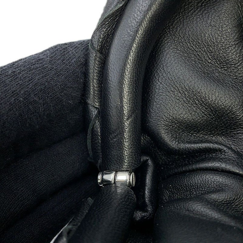 ボッテガヴェネタ ショルダーバッグ ミニ ザ・ポーチ 585852 BOTTEGA VENETA 黒