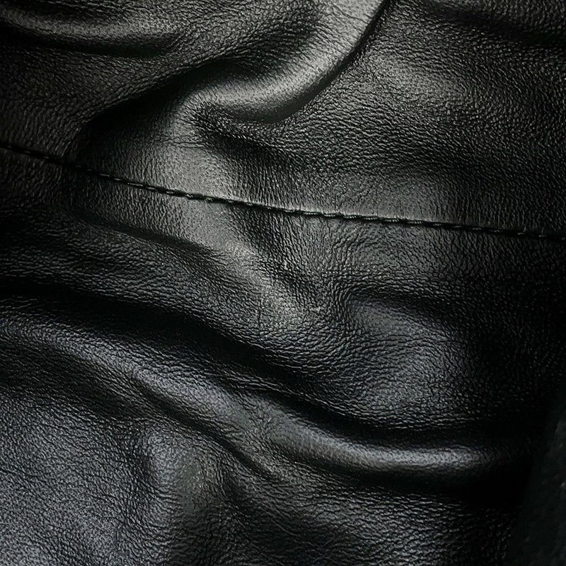 ボッテガヴェネタ ショルダーバッグ ミニ ザ・ポーチ 585852 BOTTEGA VENETA 黒