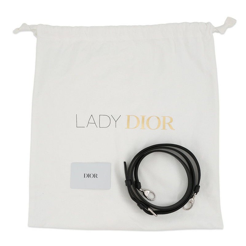 クリスチャン・ディオール ハンドバッグ レディディオール カナージュ ミディアム M0565PWRT_M900 2way 黒